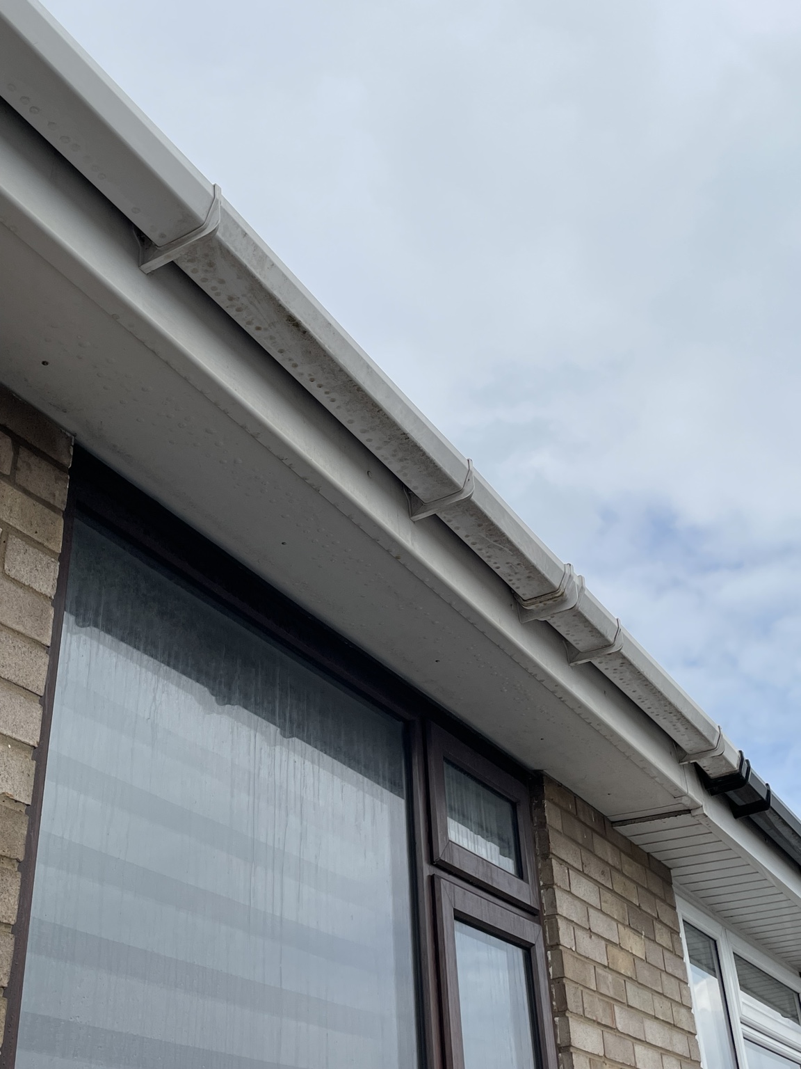 Before · The visible gutter faces