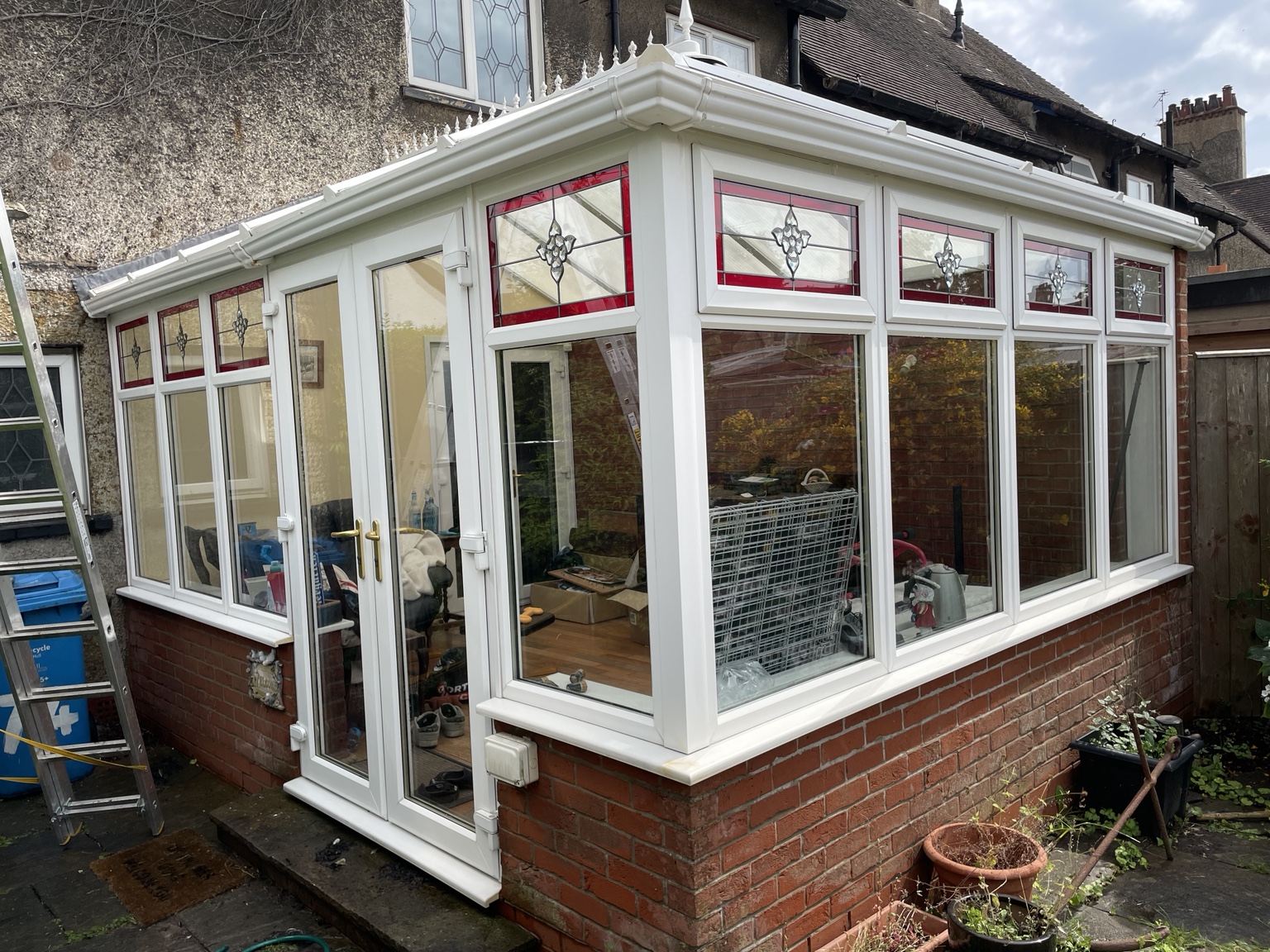 The conservatory after cleaning