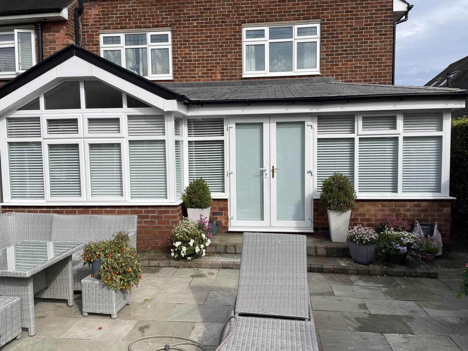 Exterior windows and frames